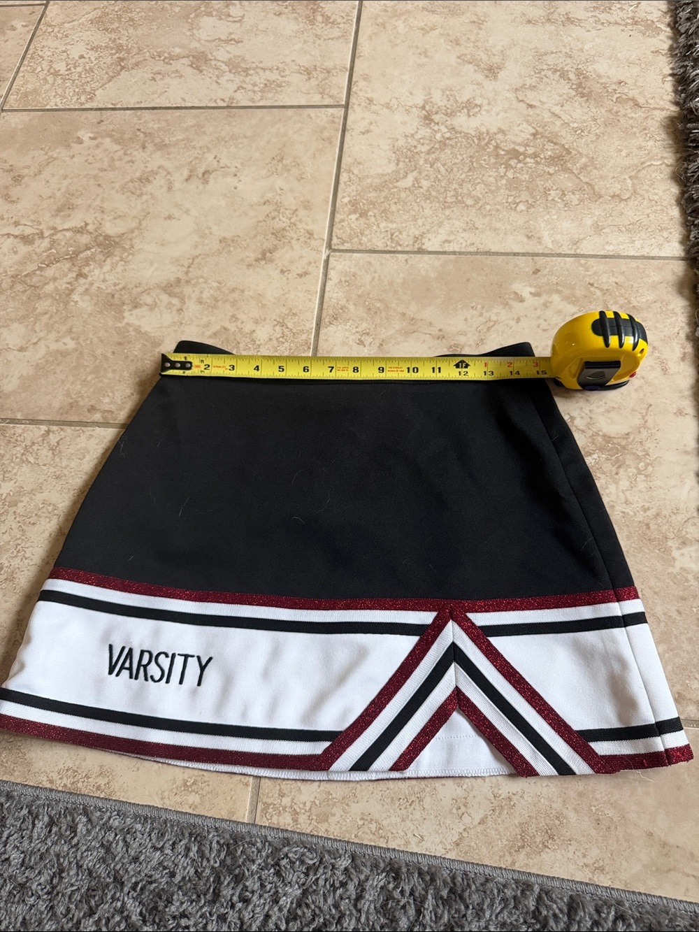 Varsity cheer skirt waist 15”
